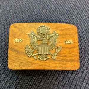 Army belt buckle